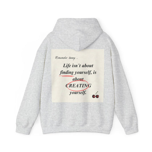 Create Yourself Unisex Hooded Sweatshirt