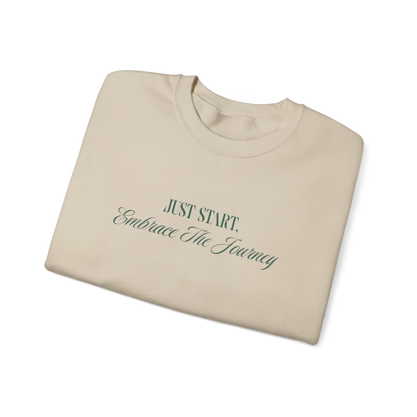 Just Start Unisex Crewneck Sweatshirt