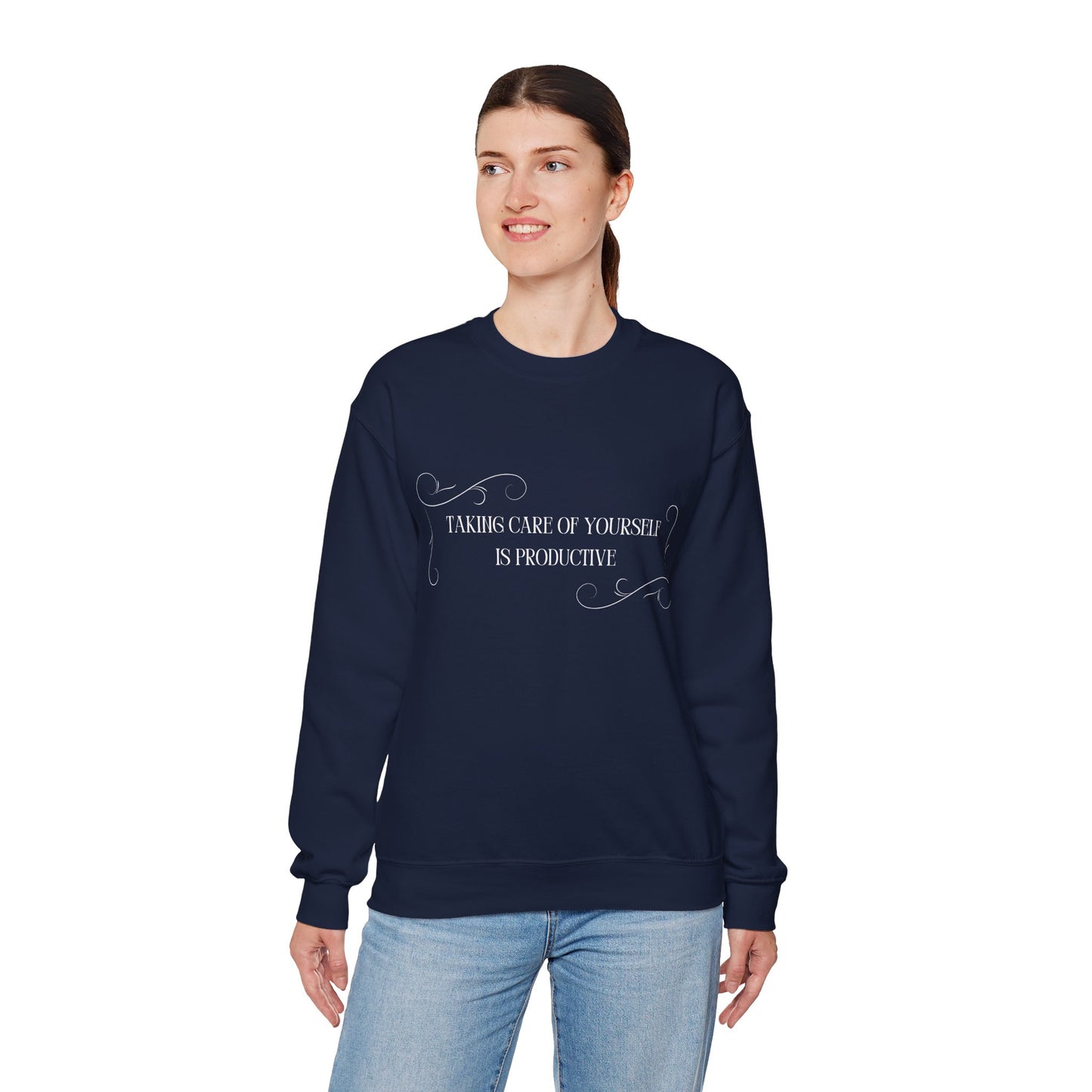 Take Care of Yourself Unisex Crewneck Sweatshirt