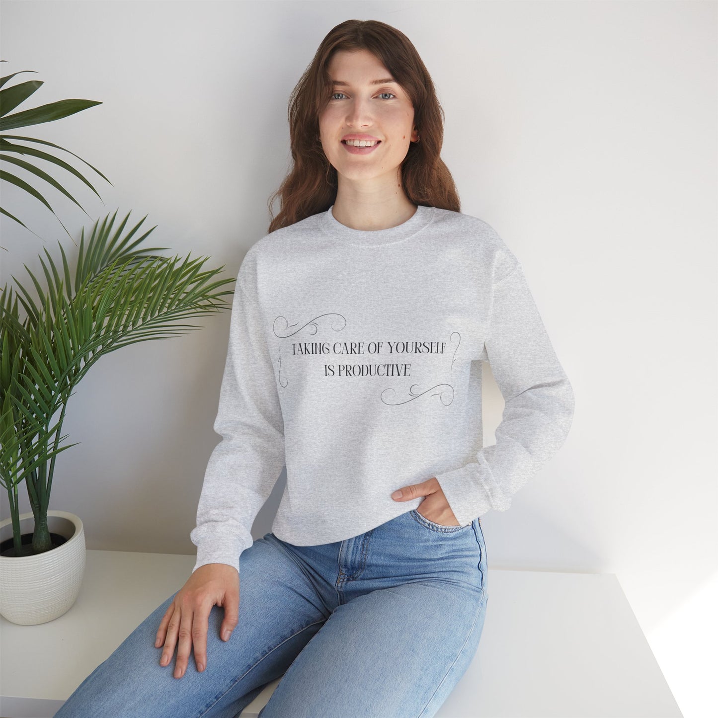 Take Care of Yourself Unisex Crewneck Sweatshirt