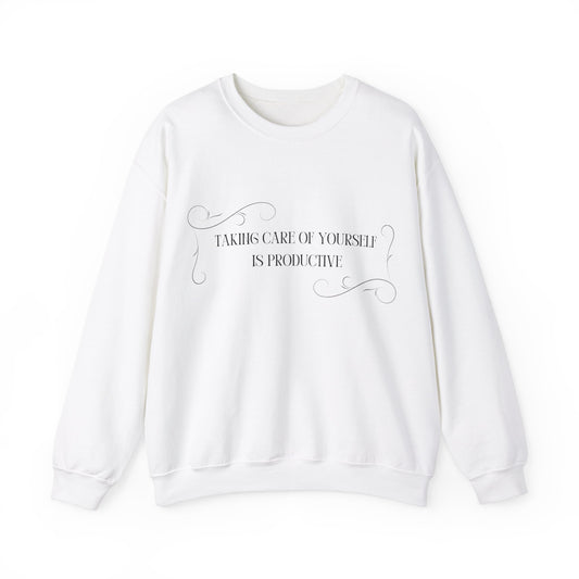 Take Care of Yourself Unisex Crewneck Sweatshirt